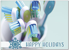 Select a verse or write your own. Holiday Hygiene Greeting Card D8226U-A